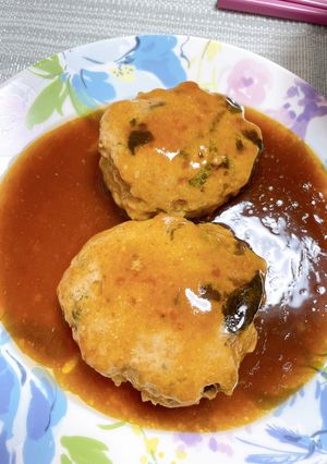 大葉と椎茸の鶏つくね-レシピのメイン写真