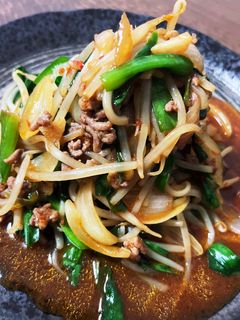 もやしとニラの中華風炒め-レシピのメイン写真