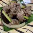 フライパンで!ナスと豚のすき焼き風