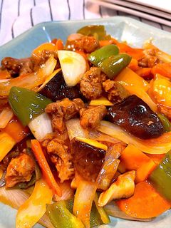 大豆のお肉の酢豚-レシピのメイン写真