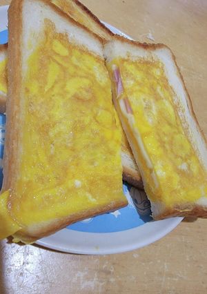トーストで簡単美味しい☆額縁パン☆-レシピのメイン写真