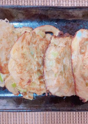 そうめんアレンジ☆卵でお焼き-レシピのメイン写真