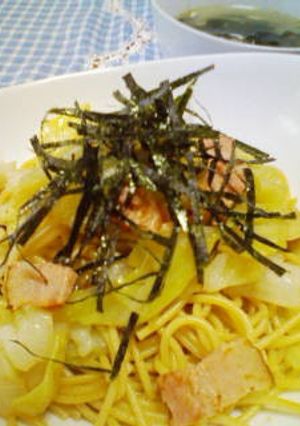 節約♪茹でずに簡単和風パスタ-レシピのメイン写真