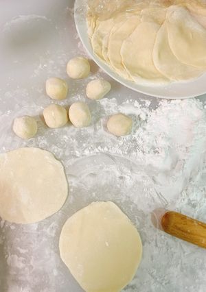 手作り餃子の皮-レシピのメイン写真