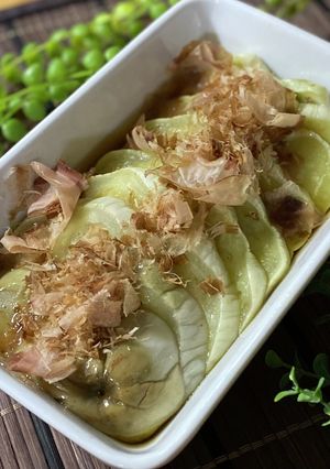 レンジで５分　白なすのオイル蒸し-レシピのメイン写真