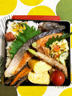 7/10よっちゃん鮭弁当-レシピのメイン写真