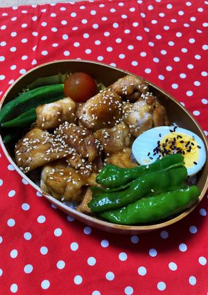 息子一推し！鳥照り焼き弁当-レシピのメイン写真