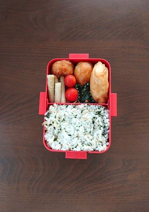 中学生女子弁当2023.7.10-レシピのメイン写真