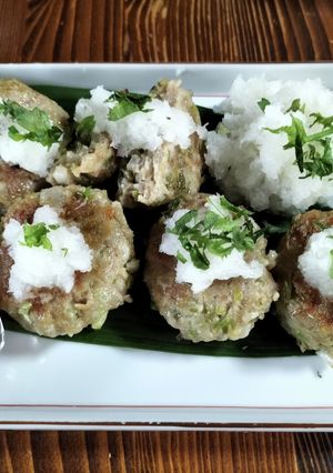 キャベツ豚肉つくね！厨房ばあばぁ！-レシピのメイン写真