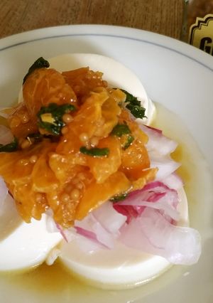 絹豆腐のミカンポン酢のせ-レシピのメイン写真