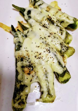 オクラのマヨチーズ焼き♡超簡単！-レシピのメイン写真
