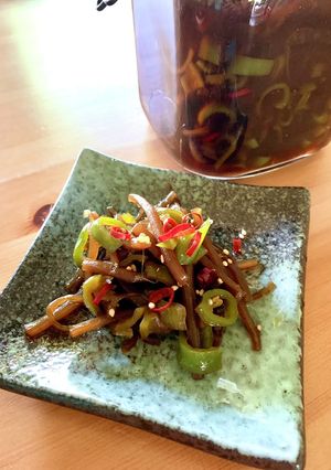 きゃらぶき（フキの佃煮）ピリ辛リメイク-レシピのメイン写真