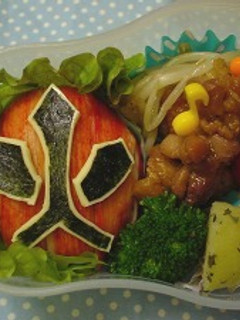 キャラ弁☆シンケンジャーお弁当-レシピのメイン写真