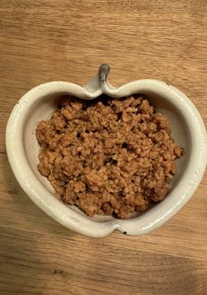 レンチン肉そぼろ　焼肉のタレバージョン-レシピのメイン写真