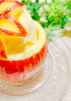 リンゴアイス-レシピのメイン写真
