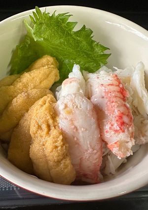 毛ガニ うに丼-レシピのメイン写真