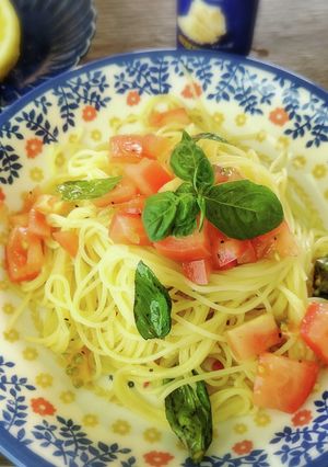 トマトの冷製パスタ-レシピのメイン写真