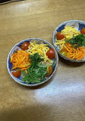 ツナ缶そうめん2023-レシピのメイン写真