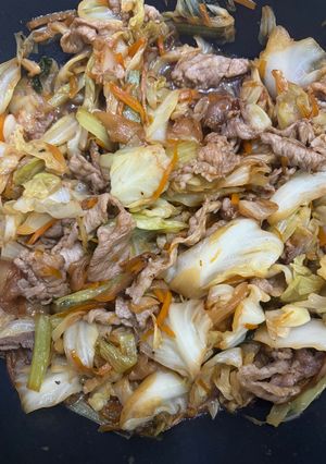 野菜炒め ほっともっと風-レシピのメイン写真