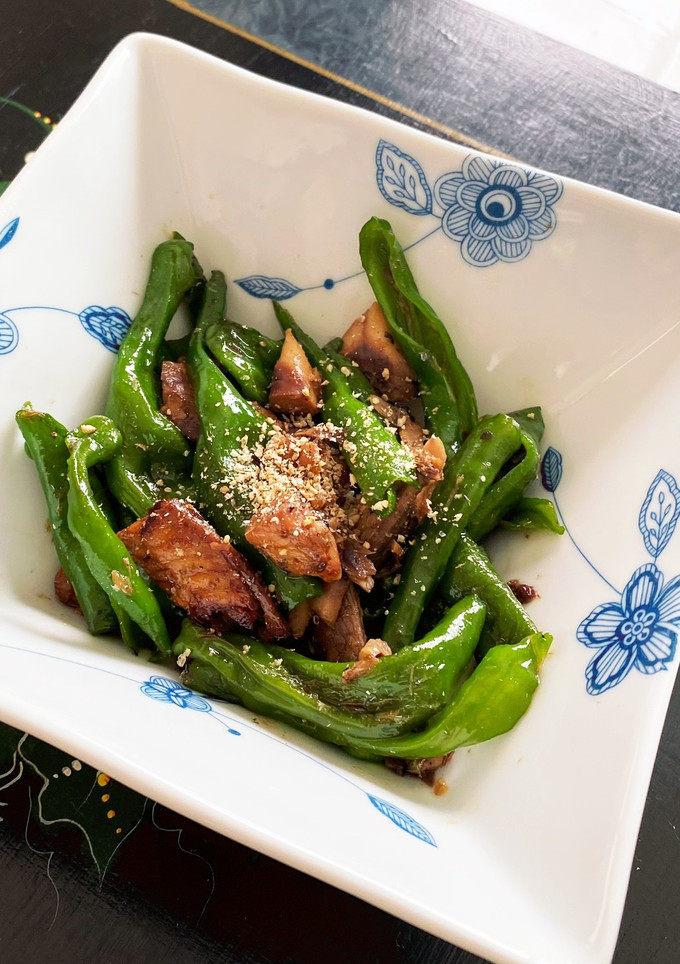 万願寺とうがらしとサバ缶の炊いたん-レシピのメイン写真