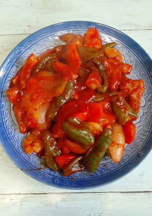 酢豚ピーマン多め-レシピのメイン写真
