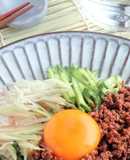 大豆ミートのジャージャーそうめん