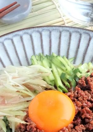 大豆ミートのジャージャーそうめん-レシピのメイン写真