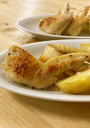 オーブンで☆骨なし手羽先の旨塩焼き-レシピのメイン写真