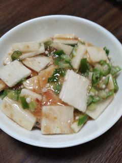 長芋とオクラの梅肉ぽん酢あえ-レシピのメイン写真