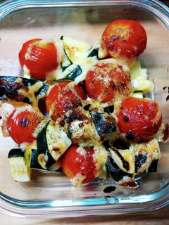 ズッキーニとトマトのマヨ焼き-レシピのメイン写真