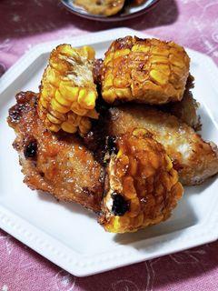 手羽中ととうもろこしのバター醤油-レシピのメイン写真