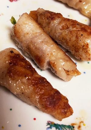 ちくわに肉を巻く-レシピのメイン写真