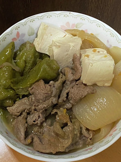牛肉と万願寺唐辛子の梅肉煮-レシピのメイン写真