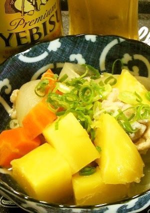 アンデスレッドの肉じゃが-レシピのメイン写真