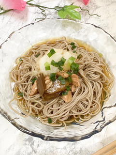 梅風味鶏おろしそば-レシピのメイン写真