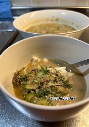 ♡超簡単♡夏野菜で冷や汁もどき♡-レシピのメイン写真
