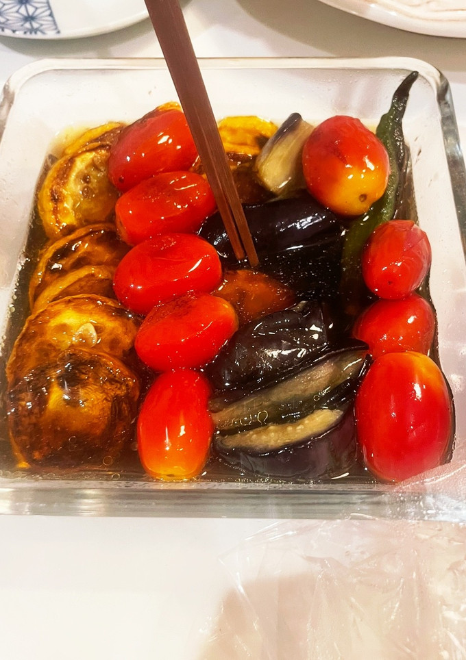 夏野菜の焼き浸し-レシピのメイン写真