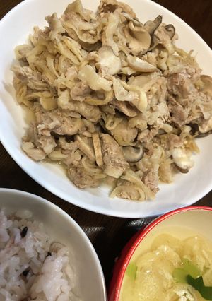 【戻さず時短】切干大根と豚肉の炒め煮-レシピのメイン写真