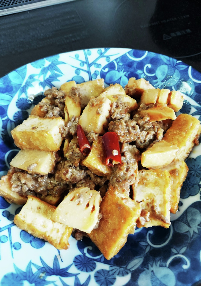【和風麻婆豆腐】厚揚げと筍の味噌炒め-レシピのメイン写真