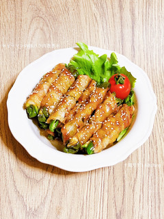 *ピーマンの豚バラ肉巻き*-レシピのメイン写真
