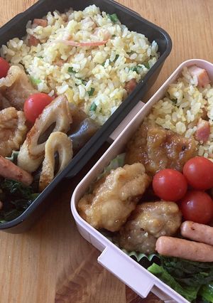 高校生男子弁当348 女子弁当56-レシピのメイン写真