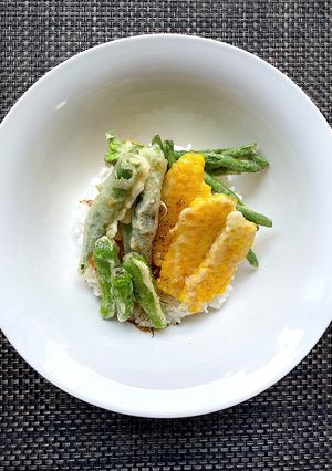 夏野菜天丼-レシピのメイン写真