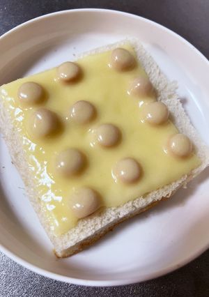 #チーズトースト　#ポークビッツ-レシピのメイン写真