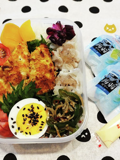 高1!男子弁当!ささみフライカレー味49-レシピのメイン写真