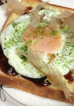 お好み焼きトースト-レシピのメイン写真