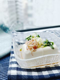 中華風冷奴-レシピのメイン写真