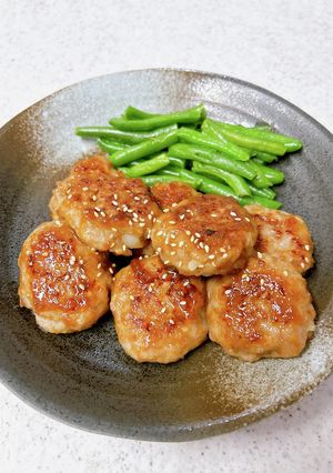 鶏つくねの醤油麹だれ-レシピのメイン写真
