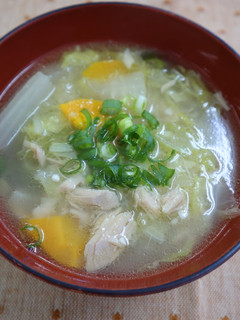 白菜とツナの味噌汁-レシピのメイン写真
