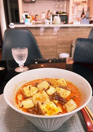 シビれてこってり!花椒麻婆豆腐ラーメン-レシピのメイン写真