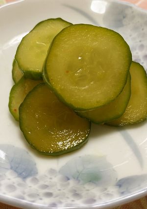 【学校給食】ピリ辛きゅうり-レシピのメイン写真